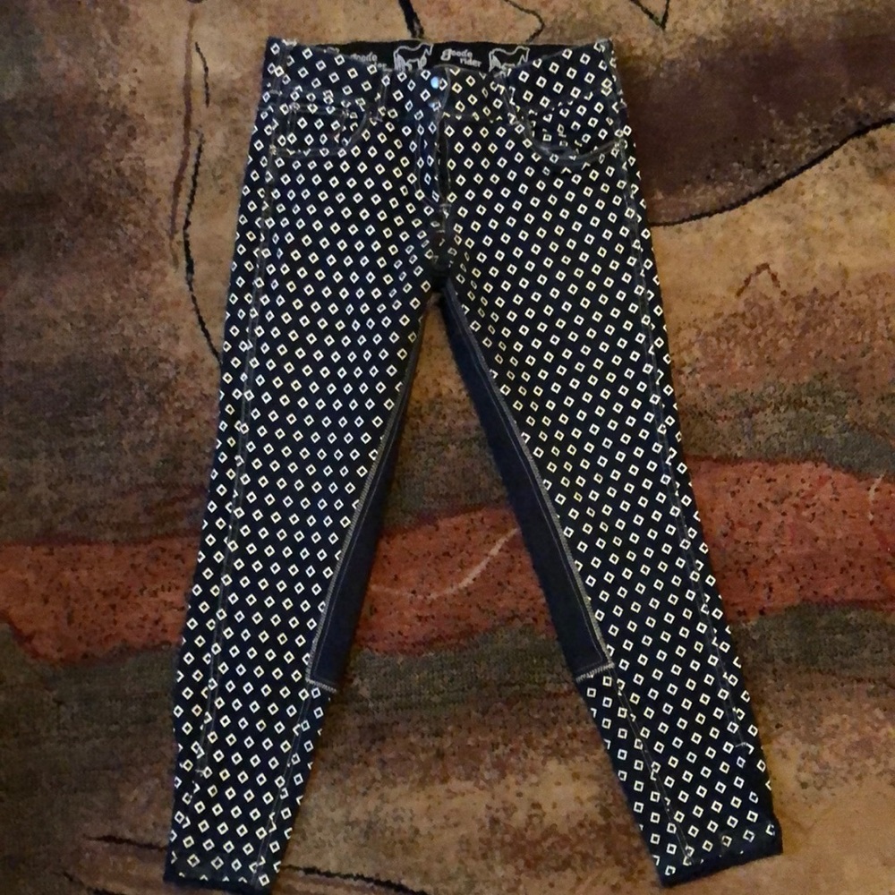 Goode Rider 34L riding jeans Full seat special print